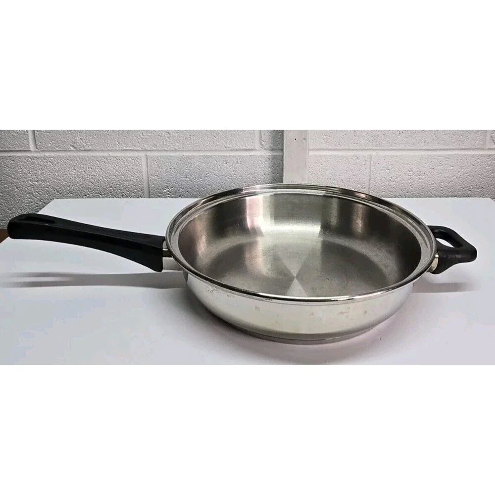 T304 Surgical Stainless Waterless Greaseless 11.5”Saute Pan